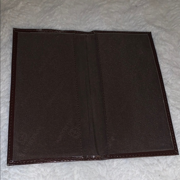 Giani Bernini Brown and Black Logo Wallet - Picture 16 of 17
